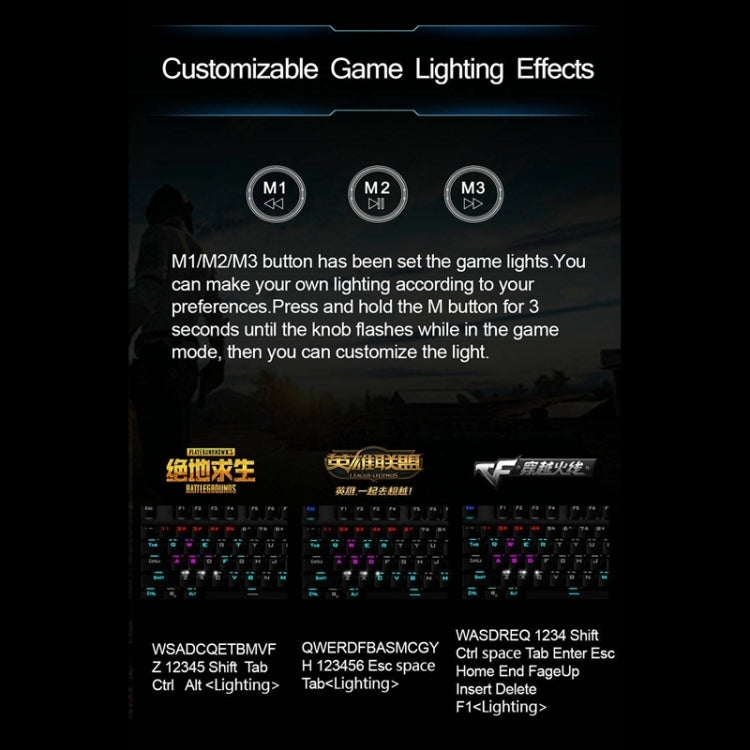 AULA F2088 108 tasti placcatura luce mista punk meccanico interruttore marrone tastiera da gioco USB cablata con pulsante in metallo, Brown Switch Silver