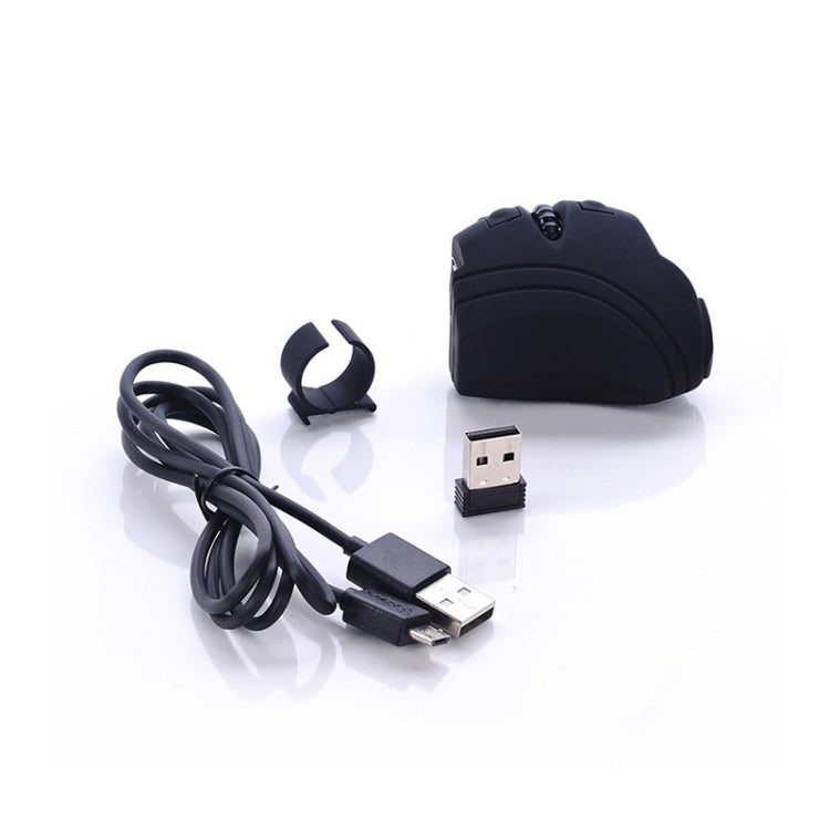 GM306DM Mouse wireless ricaricabile Bluetooth + 2,4 GHz bimodale Lazy Finger Ring Mouse