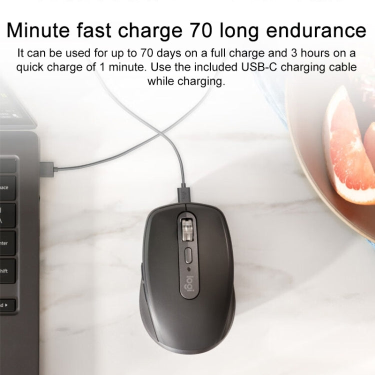 Logitech MX Anywhere 3S 4 Tasti Wireless Bluetooth Dual Mode Mute Mouse