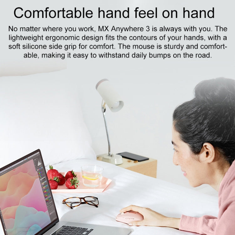 Logitech MX Anywhere 3S 4 Tasti Wireless Bluetooth Dual Mode Mute Mouse