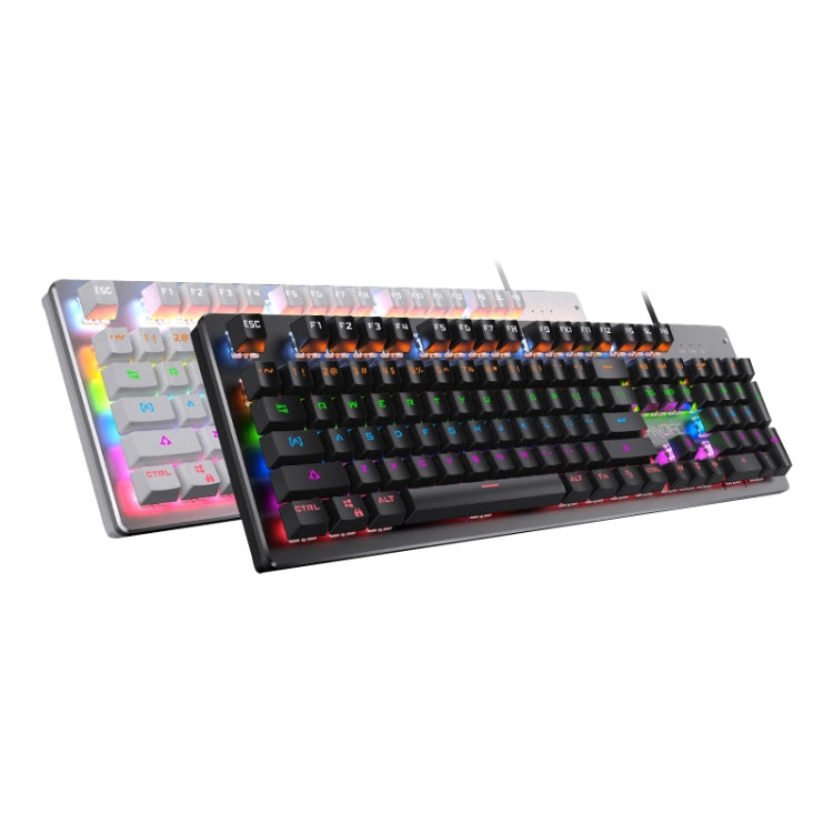 Tastiera cablata da gioco meccanica USB YINDIAO ZK-3, albero nero, Black Shaft