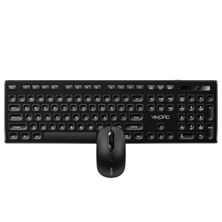 Set tastiera mouse wireless silenzioso per ufficio aziendale YINDIAO V3 Max