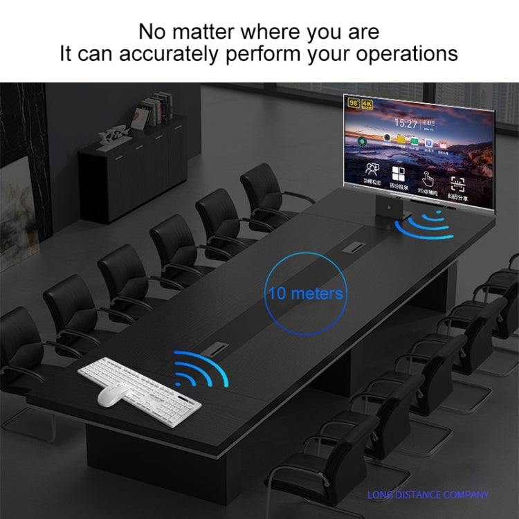 Set tastiera mouse wireless silenzioso per ufficio aziendale YINDIAO V3 Max