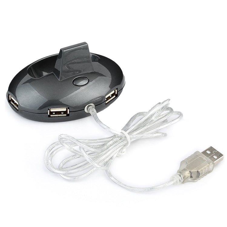 Mouse ottico wireless ricaricabile MZ-012 2.4G 1200 DPI con HUB USB a 3 porte/dock di ricarica