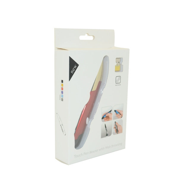 PR-03 Ricevitore USB 2.4G Mouse ottico wireless regolabile da 1600 DPI per computer PC Laptop Insegnamento di disegno, PR-03 Pen Mouse (Red), PR-03 Pen Mouse (Blue), PR-03 Pen Mouse (Grey)