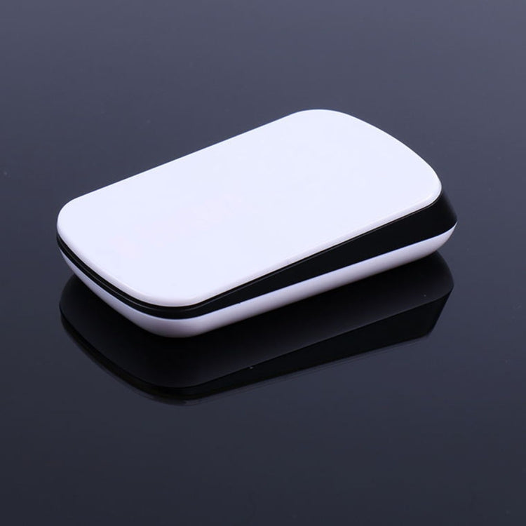 Mouse ottico wireless touch scroll TM-825 da 2,4 GHz 1200 DPI per laptop desktop Mac (bianco)