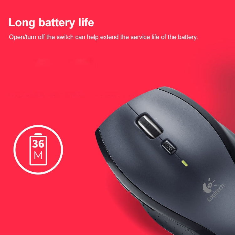 Mouse laser wireless a doppia modalità Logitech M705 1000 DPI 2,4 GHz