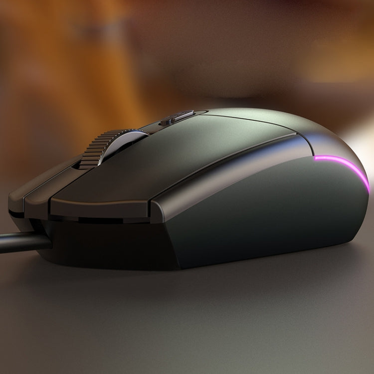 Mouse aziendale cablato con luce RGB regolabile a 3 modalità YINDIAO G3SE 1600 DPI