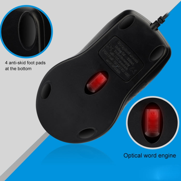 Mouse per computer cablato USB ZGB 512C