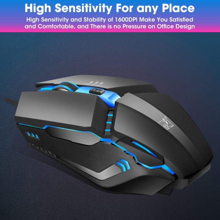 Mouse da gioco cablato con streamer USB RGB ZGB K3