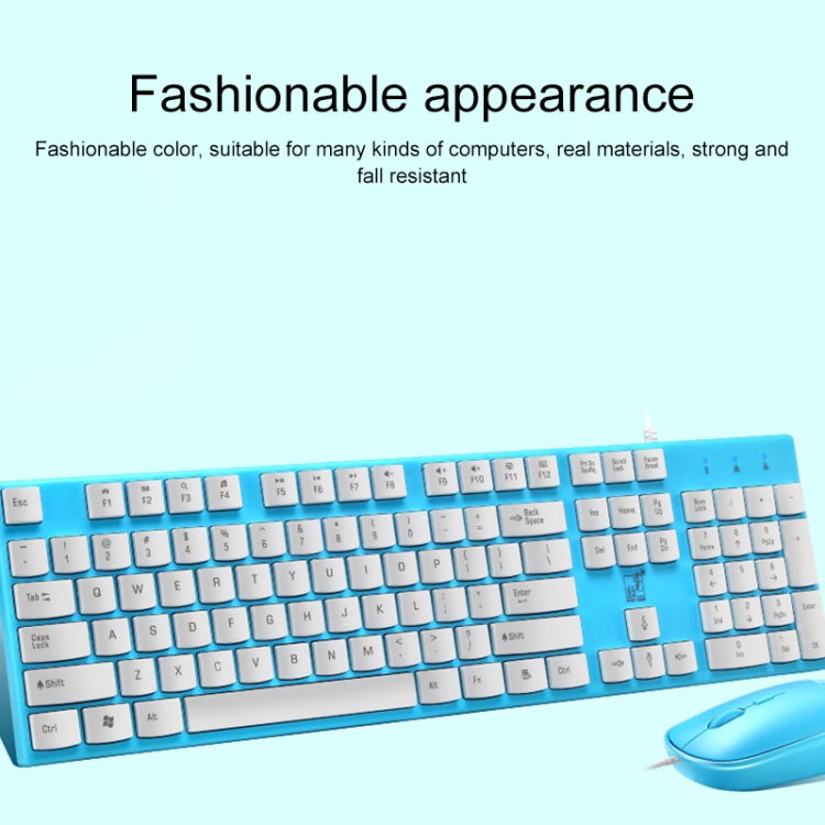 Set tastiera mouse USB cablata color cioccolato ZGB S600