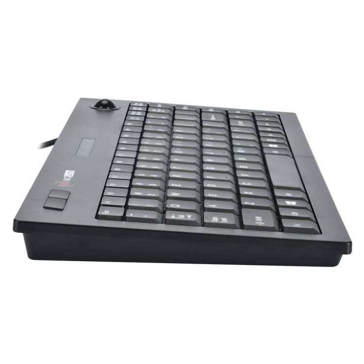 MC Saite MC-9712 Tastiera per computer multimediale cablata a 88 tasti con trackball per Windows, MC-9712