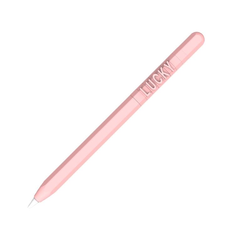 LOVE MEI per Apple Pencil 1 numero lettera design penna stilo custodia protettiva in silicone, For Apple Pencil 1