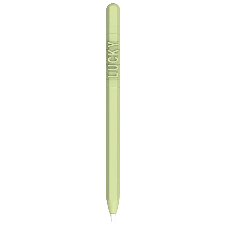 LOVE MEI per Apple Pencil 2 numeri lettera design penna stilo custodia protettiva in silicone, For Apple Pencil 2