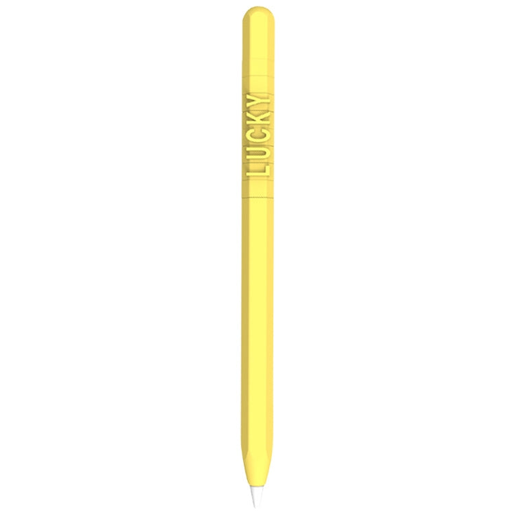 LOVE MEI per Apple Pencil 2 numeri lettera design penna stilo custodia protettiva in silicone, For Apple Pencil 2