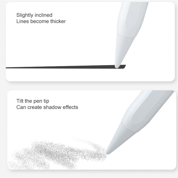 Stilo capacitivo sensibile alla pressione inclinabile anti-errore magnetico per iPad
