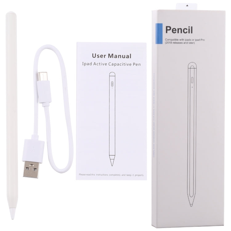 Stilo capacitivo attivo con rifiuto magnetico del palmo per iPad / iPad Pro (2018 e versioni successive), For iPad / iPad Pro (2018 and above)