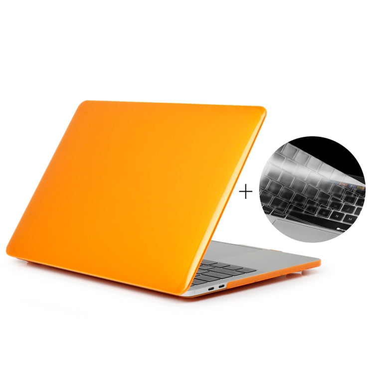 ENKAY Hat-Prince 2 in 1 Custodia protettiva in plastica rigida con guscio di cristallo + Versione USA Cover protettiva per tastiera in TPU ultrasottile per il nuovo MacBook Pro 2016 da 15,4 pollici con Touchbar (A1707), 15.4 inch with Touch Bar US Vers...