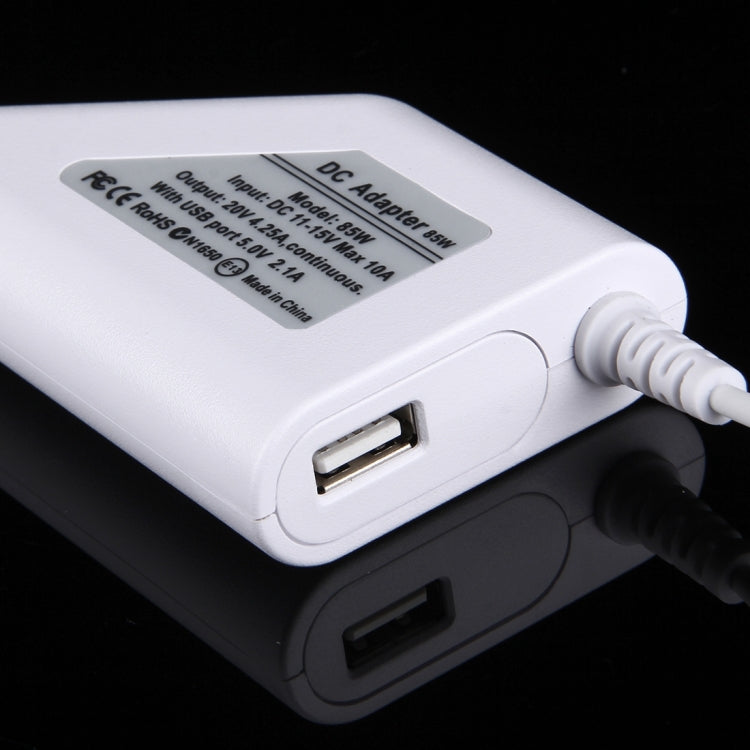 Caricabatteria da auto MagSafe 2 stile T da 85 W 20 V 4,25 A 5 pin con 1 porta USB per Apple MacBook A1398 / A1424 / MC975 / MC976 / ME664 / ME665, lunghezza: 1,7 m, 85W 20V 4.25A