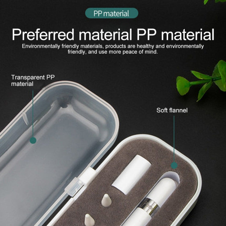 Per Apple Pencil 1/2 10mm Custodia protettiva multifunzione per penna per scrittura a mano Scatola di immagazzinaggio TouchPen, 10mm