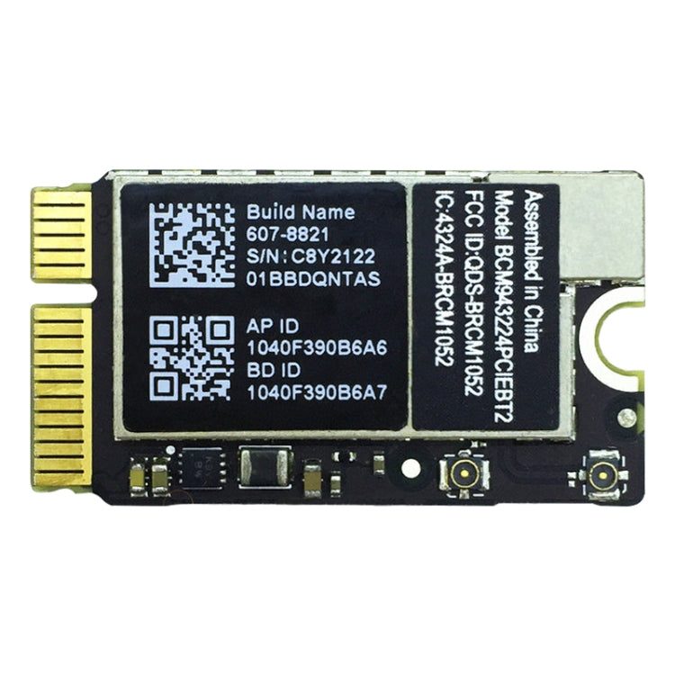 Modulo di rete WiFi e Bluetooth per MacBook Air A1369 da 13,3 pollici (2010-2011) e A1370 da 11,6 pollici (2010-2011) e A1465 (2012), A1369 / A1370 / A1465 2010-2012