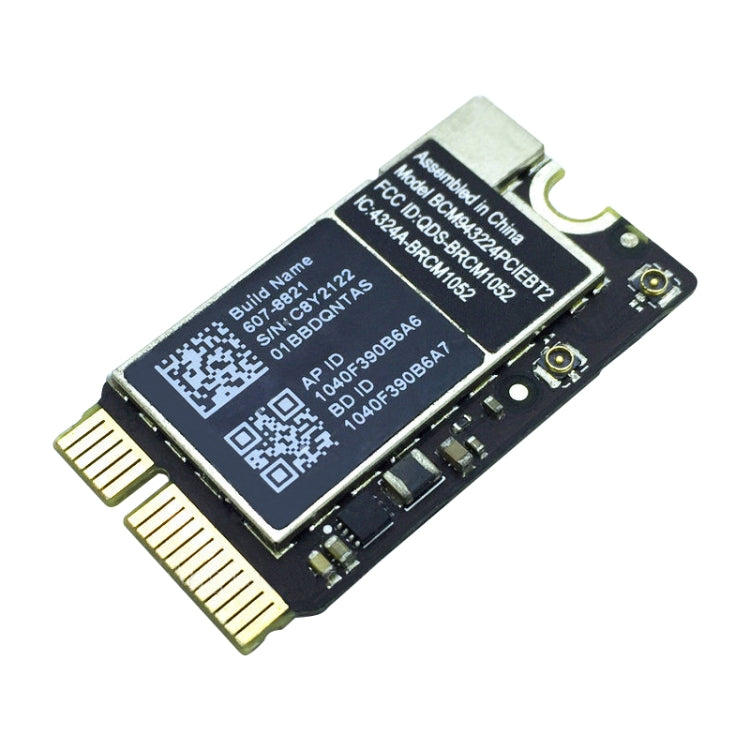 Modulo di rete WiFi e Bluetooth per MacBook Air A1369 da 13,3 pollici (2010-2011) e A1370 da 11,6 pollici (2010-2011) e A1465 (2012), A1369 / A1370 / A1465 2010-2012