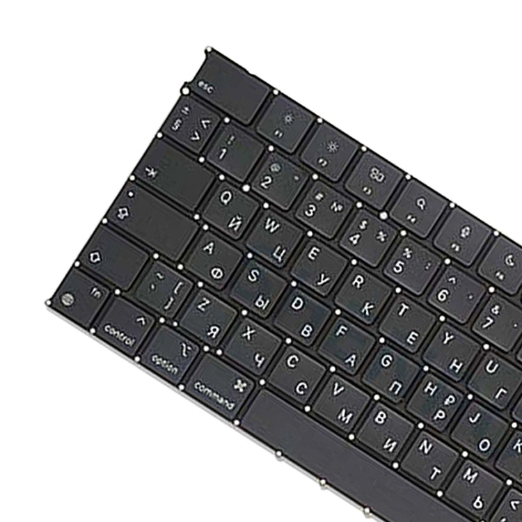 Per MacBook Air 15.3 M2 A2941 / Air 13.3 M2 A2681 Tastiera versione RU, A2941 A2681 (RU)