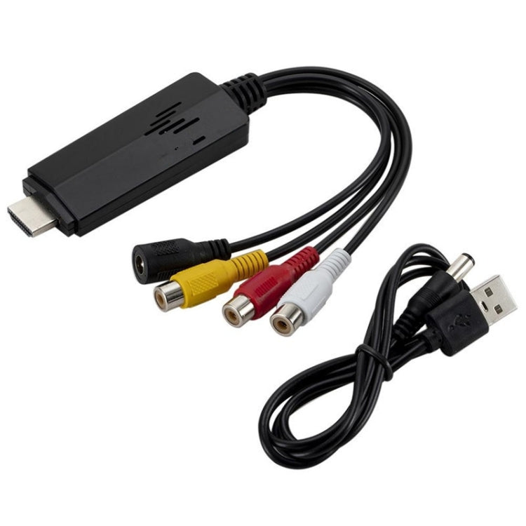 Adattatore convertitore video HD a 3RCA AV CVBS, HD Video to 3RCA