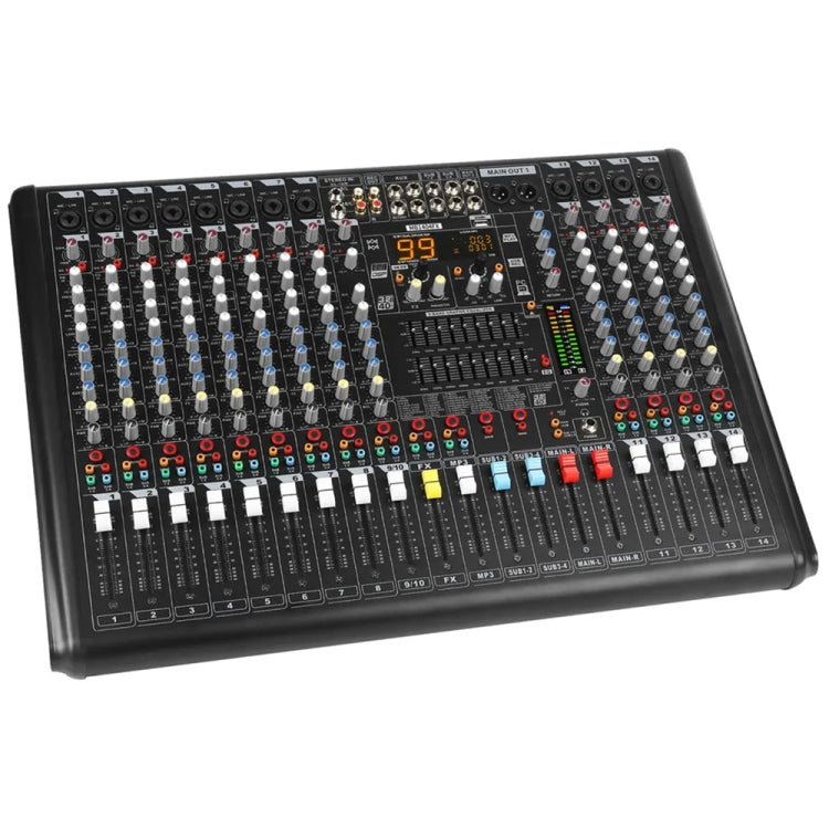 XTUGA B1404FX Mixer audio Bluetooth a 14 canali Controller DJ digitale Console di missaggio audio, B1404FX