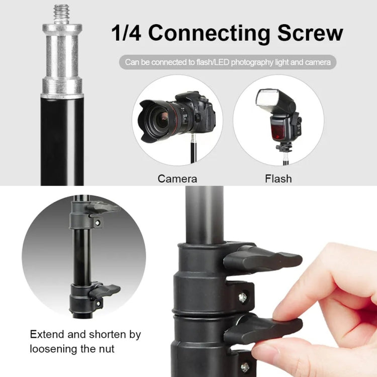 XTUGA UL-03 Supporto per microfono da pavimento con treppiede per luce dal vivo, UL-03