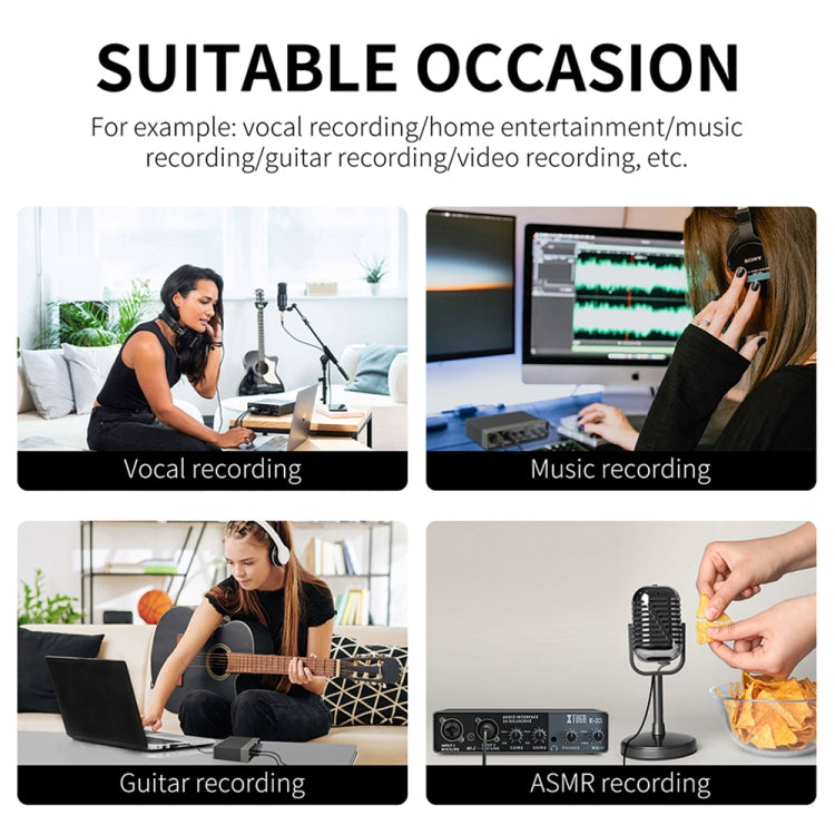 XTUGA E22 Interfaccia audio Scheda audio professionale, E22