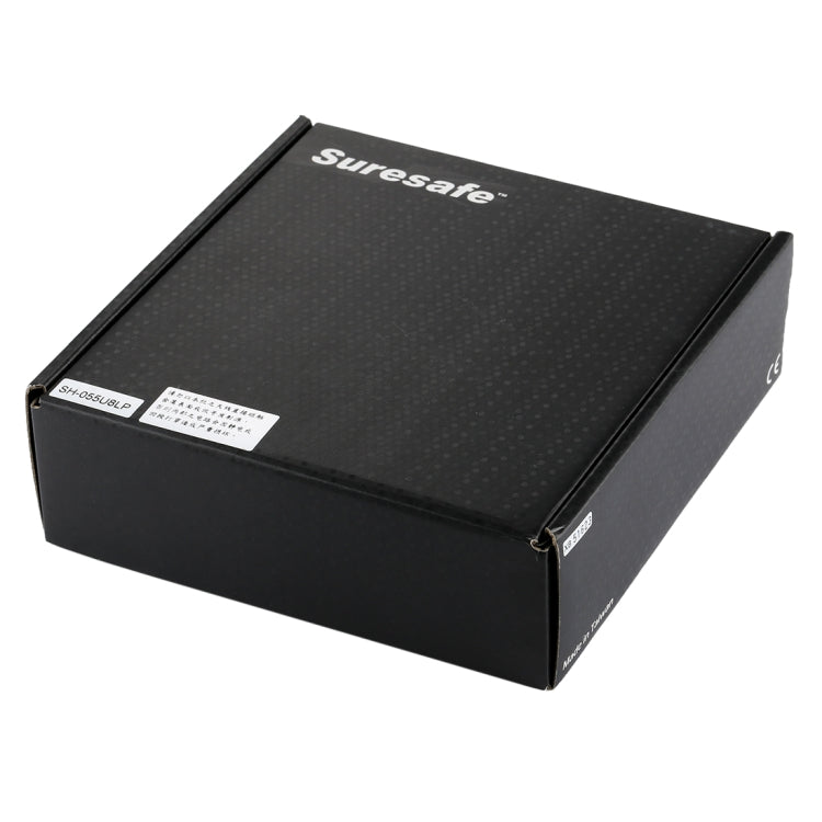 Suresafe SH-055U8LP Rilevatore di segnale RF con soglia automatica per telecamera con 8 LED, frequenza di rilevamento: 50 MHz-6,0 GHz, spina USA/UE/Regno Unito, CA 100-240 V, SH-055U8LP