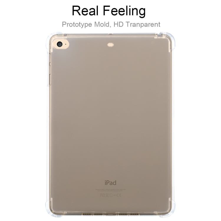 Per iPad Mini 4/3/2/1 Custodia protettiva trasparente antiurto a quattro angoli da 3 mm, For iPad Mini 4 / 3 / 2 / 1