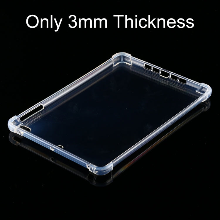 Per iPad Mini 4/3/2/1 Custodia protettiva trasparente antiurto a quattro angoli da 3 mm, For iPad Mini 4 / 3 / 2 / 1