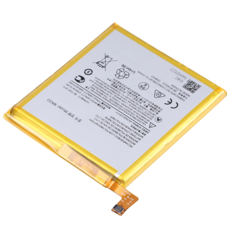 MK50 5000mAh per batteria sostitutiva ai polimeri di litio Motorola One 5G Ace, For Motorola One 5G Ace