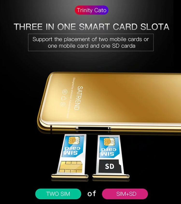 Touch screen da 2,4 pollici, MTK6261D, supporto Bluetooth, FM, GSM, doppia SIM