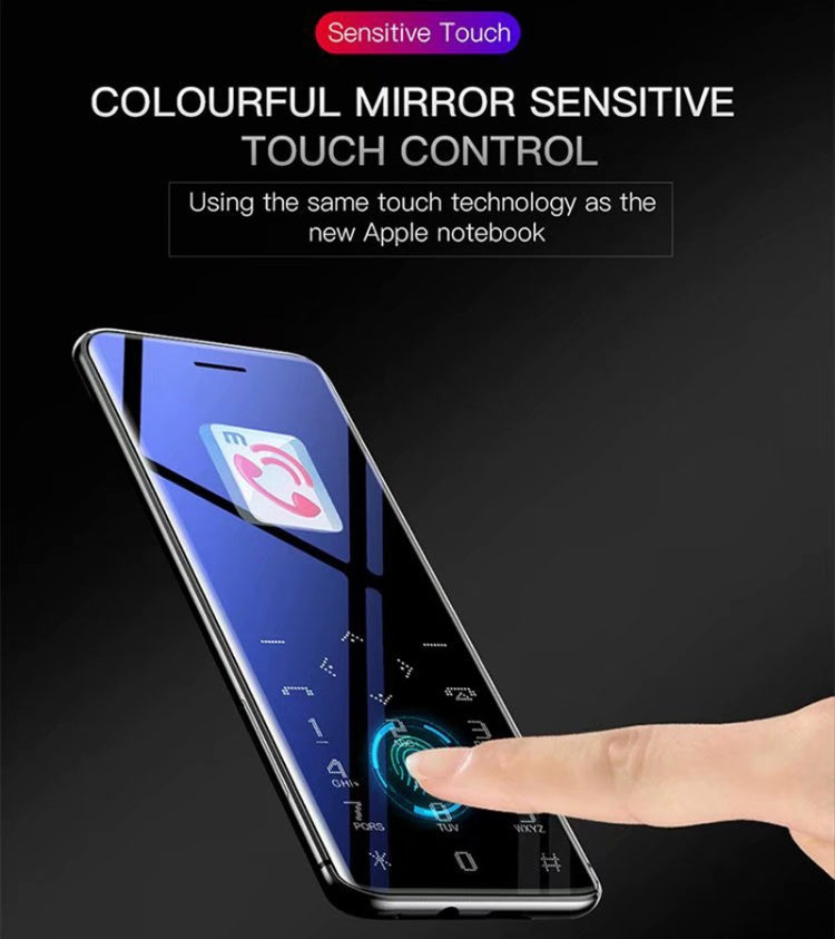 Touch screen da 2,4 pollici, MTK6261D, supporto Bluetooth, FM, GSM, doppia SIM