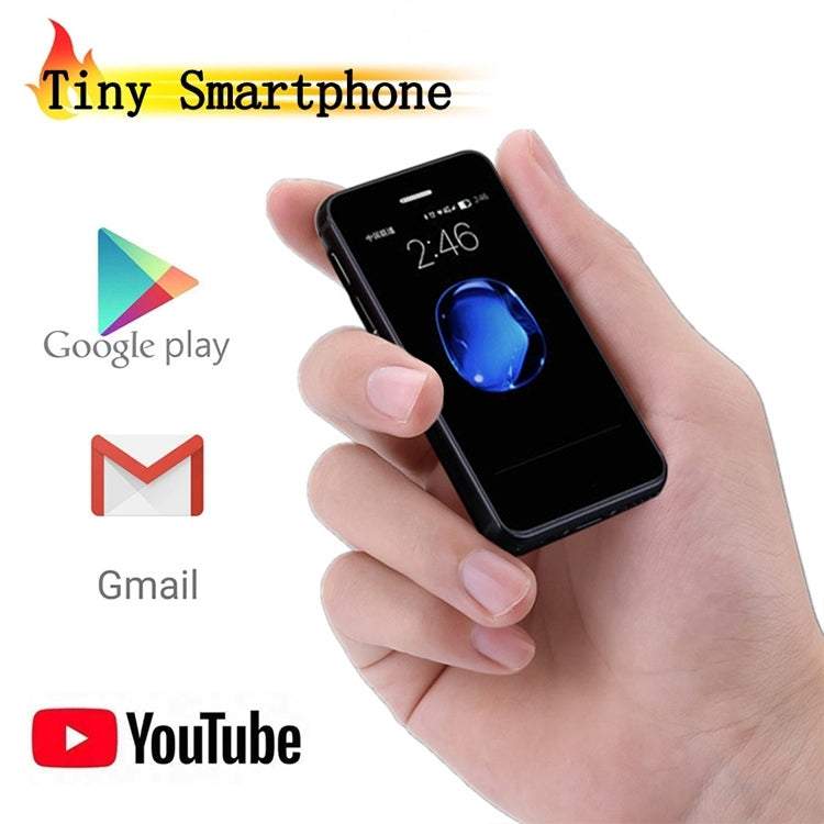 2,45 pollici, Android 5.1 MTK6580 Quad Core, supporto Bluetooth/WiFi, rete: 3G, 1GB+8GB+32GB TF