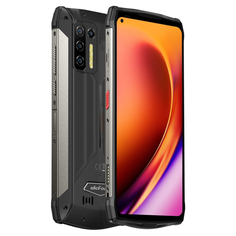 Quad fotocamere posteriori, IP68/IP69K impermeabile antipolvere antiurto, Face ID e identificazione delle impronte digitali, batteria da 13200 mAh, Android 11 MTK Helio G95 Octa Core da 6,81 pollici fino a 2,05 GHz, Rete: 4G, OTG, NFC, 8GB+256GB