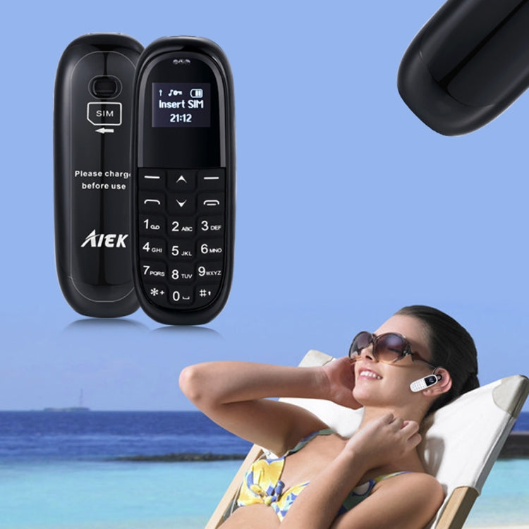 Cuffia con combinatore Bluetooth a mani libere, MTK6261DA, Anti-smarrimento, SIM singola, Rete: 2G