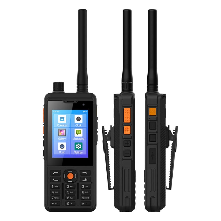IP65 Impermeabile Antipolvere Antiurto, Batteria da 5300 mAh, Android 9.0 MTK6739 Quad Core da 2,8 pollici fino a 1,3 GHz, Rete: 4G, PTT, Analog, 1GB+8GB