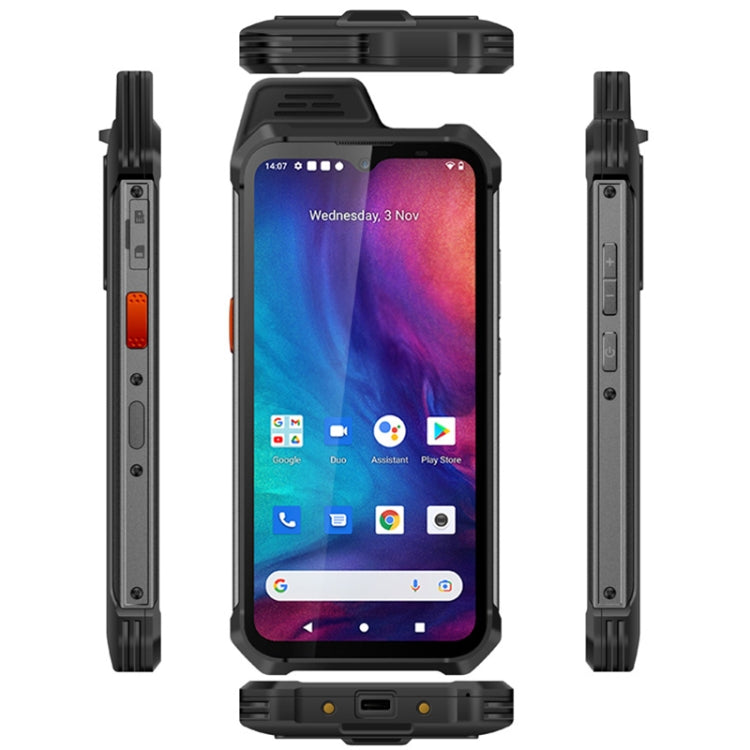 IP68 Impermeabile Antipolvere Antiurto, Batteria 5000mAh, Android 11 MTK6765 Helio P35 Octa Core da 6,3 pollici fino a 2,35 GHz, Rete: 4G, NFC, OTG, Standard , 4GB+64GB
