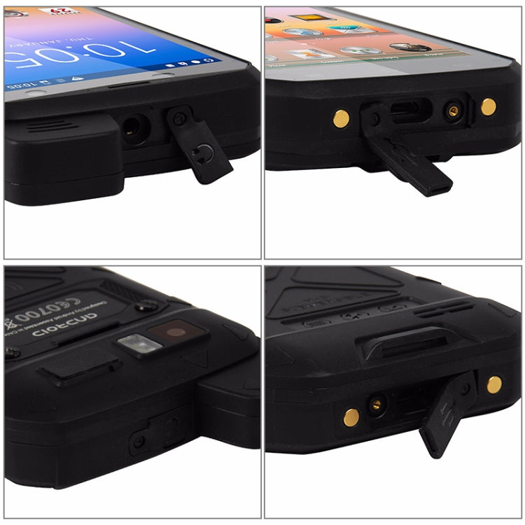 IP68 Impermeabile Antipolvere Antiurto, Batteria 5000mAh, Android 9.0 MTK6762 Octa Core da 4,7 pollici fino a 2,0 GHz, Rete: 4G, NFC, OTG, 4GB+64GB