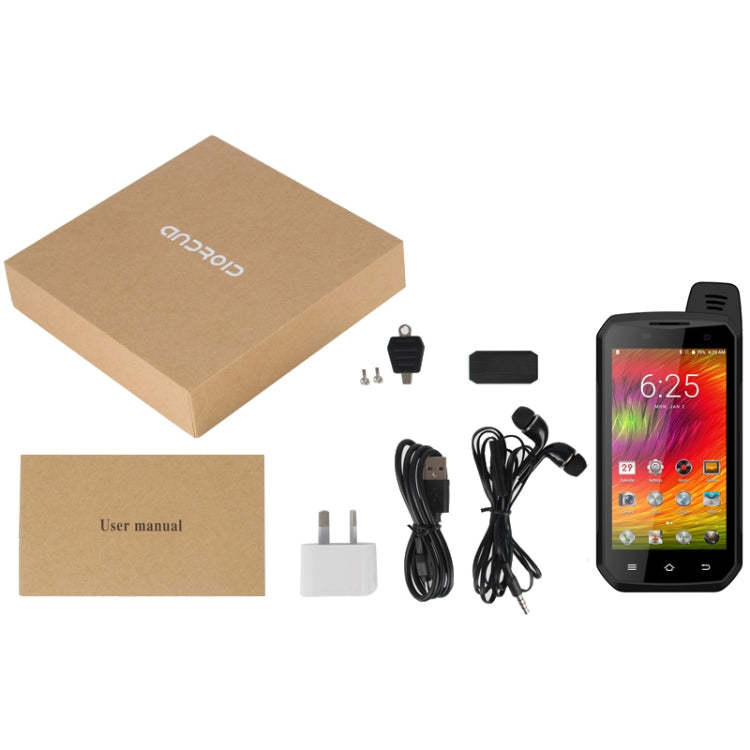 IP68 Impermeabile Antipolvere Antiurto, Batteria 5000mAh, Android 9.0 MTK6762 Octa Core da 4,7 pollici fino a 2,0 GHz, Rete: 4G, NFC, OTG, 4GB+64GB