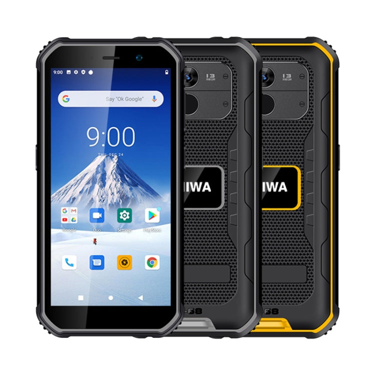 IP68 Impermeabile Antipolvere Antiurto, 5,5 pollici Android 10.0 MTK6739 Quad Core fino a 1,25 GHz, Rete: 4G, NFC, OTG