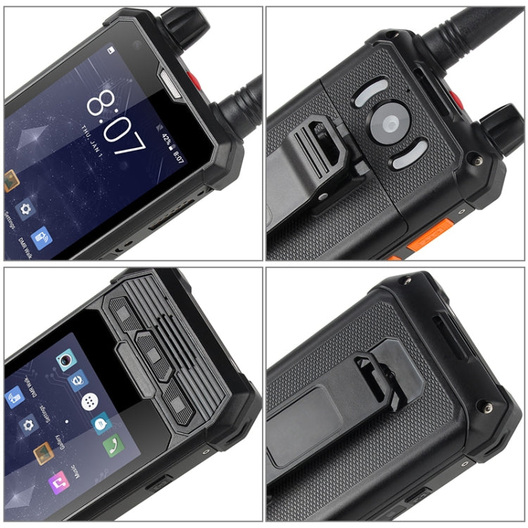 IP67 Impermeabile Antipolvere Antiurto, 4.0 pollici Android 8.1 Qualcomm Snapdragon SDM450 Octa Core fino a 1,8 GHz, Rete: 4G, NFC, POC, SOS, OTG