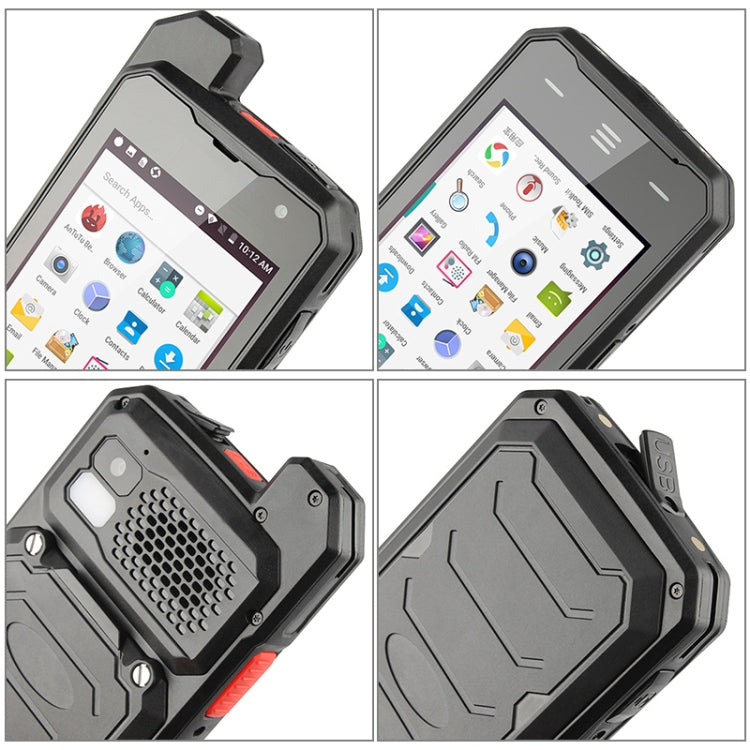 IP67 Impermeabile Antipolvere Antiurto, Batteria 4600mAh, Android 7.0 MTK6753 Octa Core da 4,0 pollici fino a 1,3 GHz, Rete: 4G, NFC, POC, SOS