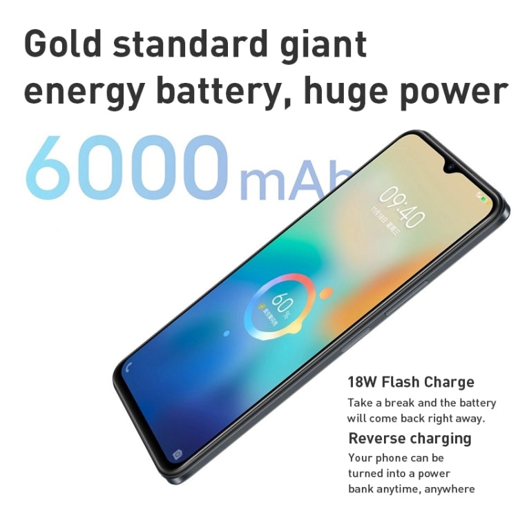 Doppia fotocamera posteriore, identificazione delle impronte digitali laterale, batteria da 6000 mAh, 6,58 pollici Android 11.0 OriginOS 1.0 Dimensity 700 Octa Core fino a 2,2 GHz, OTG, Rete: 5G, 6GB+128GB