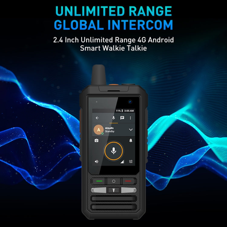 Impermeabile Antipolvere Antiurto, Batteria da 5300mAh, Android 8.1 Qualcomm MSM8909 Quad Core da 2,4 pollici fino a 1,1GHz, Rete: 4G, Doppia SIM, PPT, SOS, F80