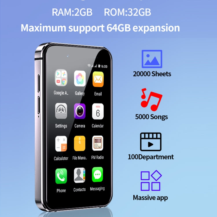 Android 8.1 MTK6580 Quad Core da 1,3 GHz da 3,0 pollici, Rete: 3G, Doppia SIM, Versione globale con Google Play